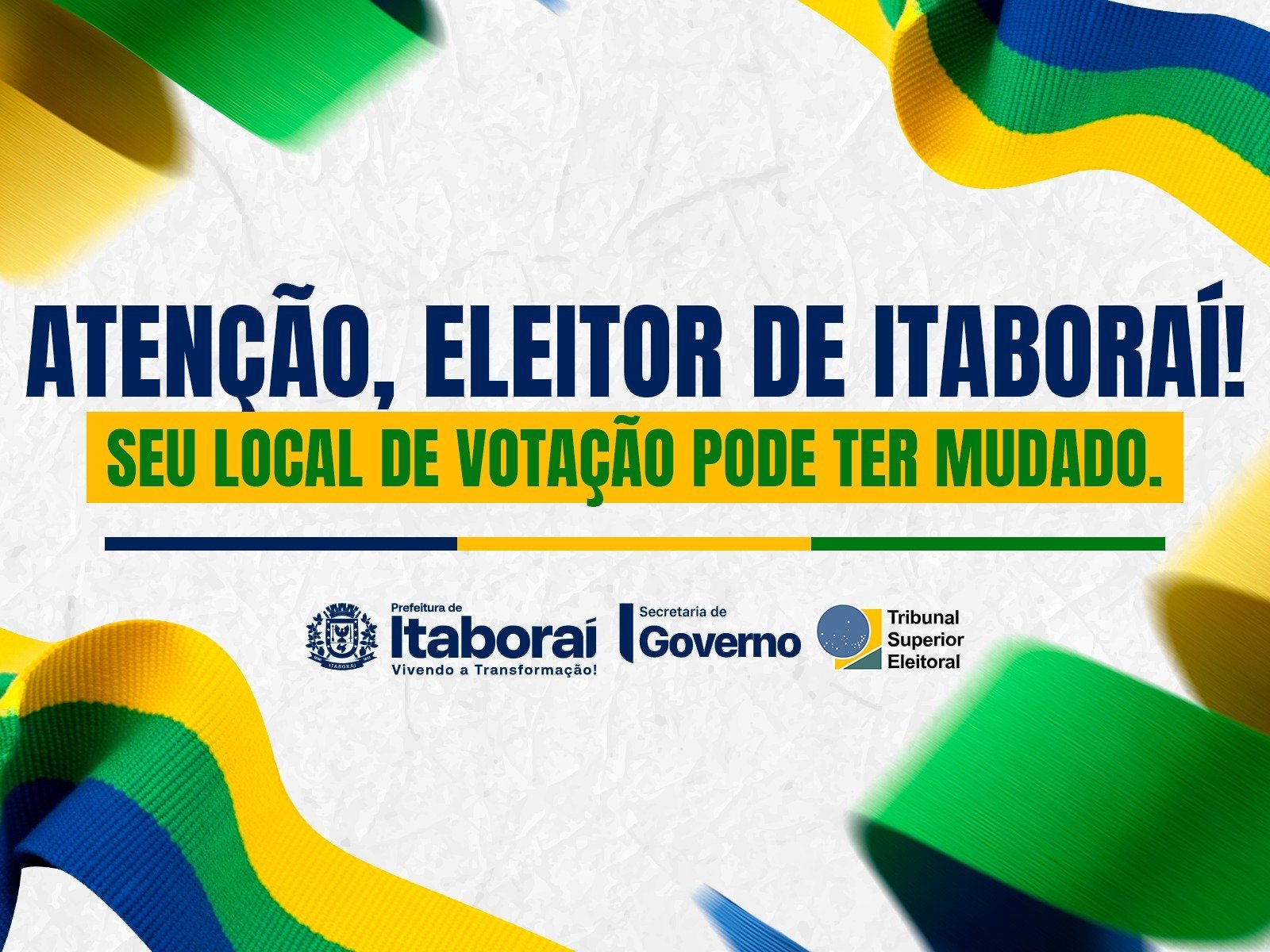 Itaboraí muda locais de votação; eleitores devem conferir novas escolas para outubro