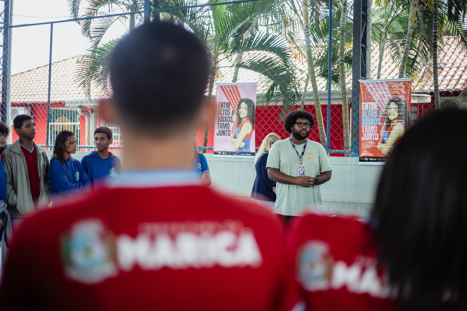 Alunos de Maricá participam de atividades sobre ansiedade e saúde mental
