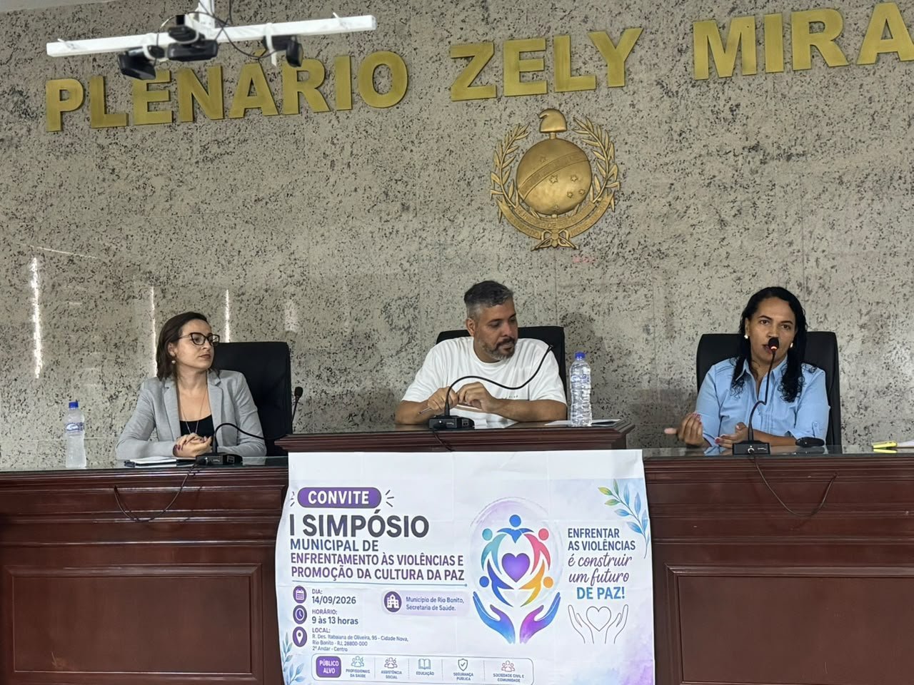 Rio Bonito debate registro de casos de violência e atendimento às vítimas em simpósio