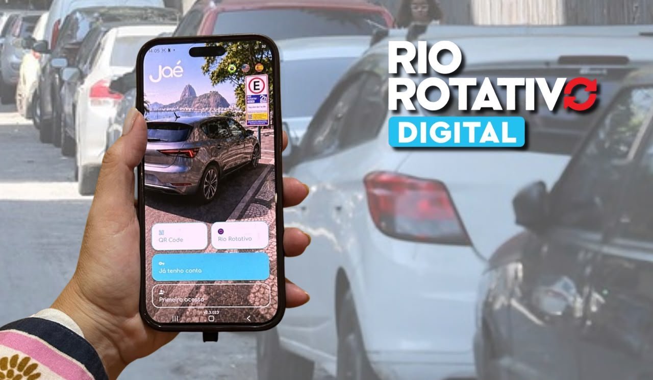 Rio de Janeiro amplia estacionamento digital e permite permanência de até dez horas