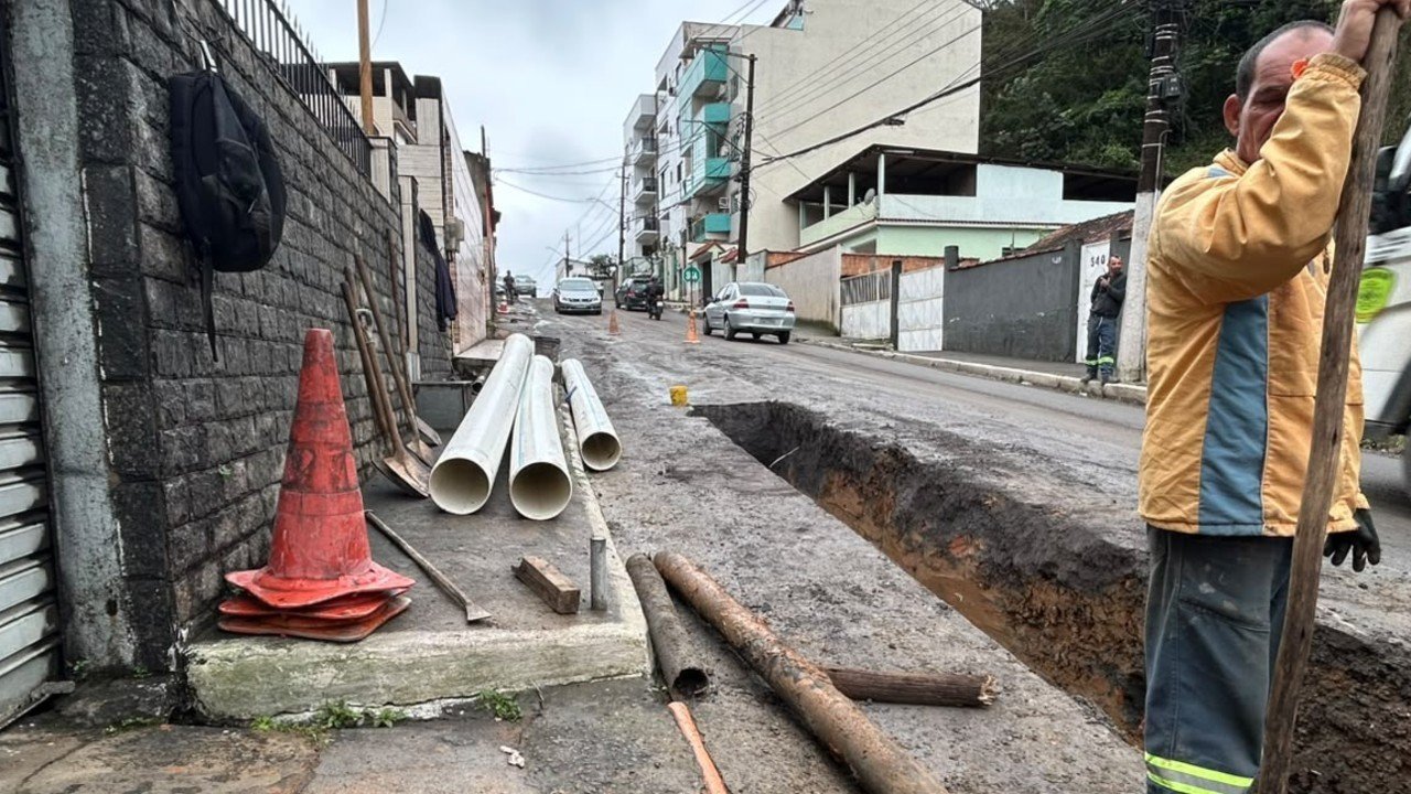 Barra Mansa amplia rede de água entre o Centro e o Monte Cristo