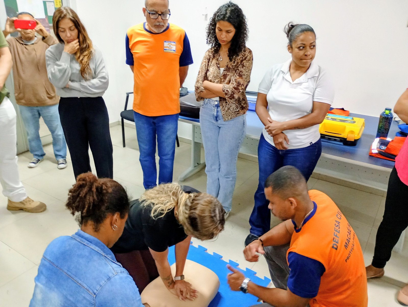 Macaé inicia formação de 150 voluntários da Defesa Civil