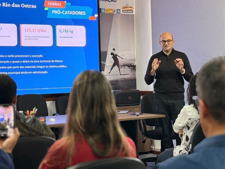 Rio das Ostras apresenta proposta de ecopontos e organização da coleta seletiva