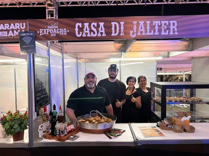 Chef apresenta novo projeto gastronômico na Expo Agro de Araruama