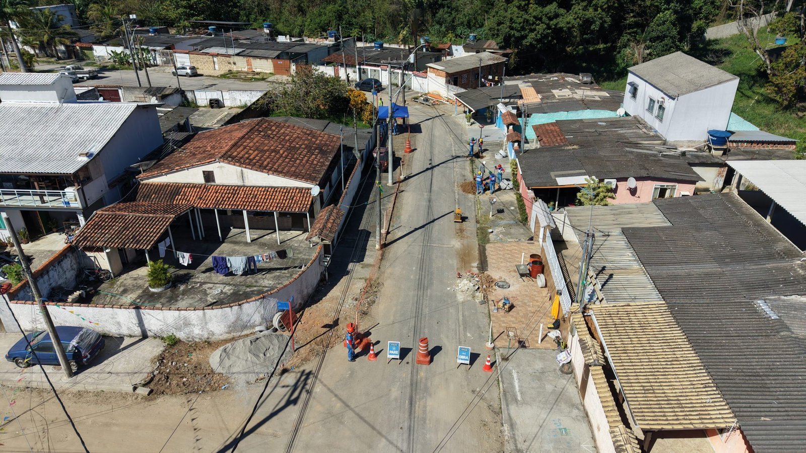 Maricá implanta nova rede de esgoto em Santa Paula