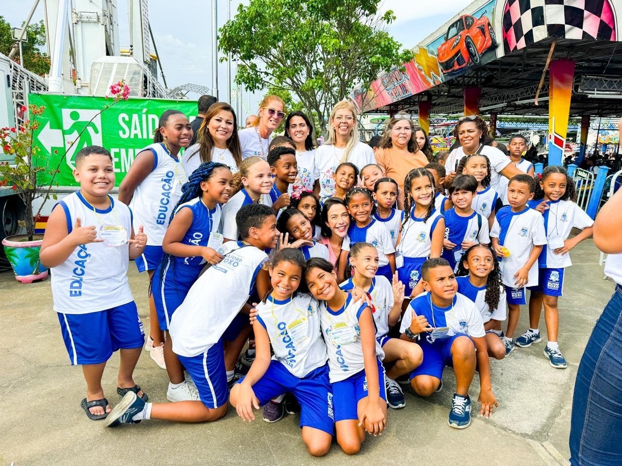 Belford Roxo leva 1.600 alunos da rede municipal ao Dia de Parque