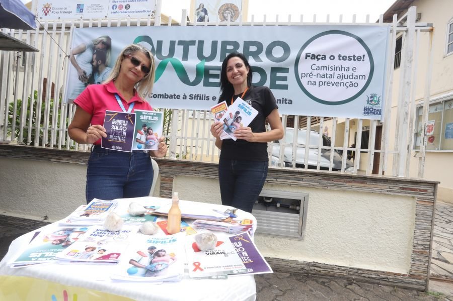 Rio das Ostras terá testes rápidos e Dia D de prevenção à sífilis em outubro