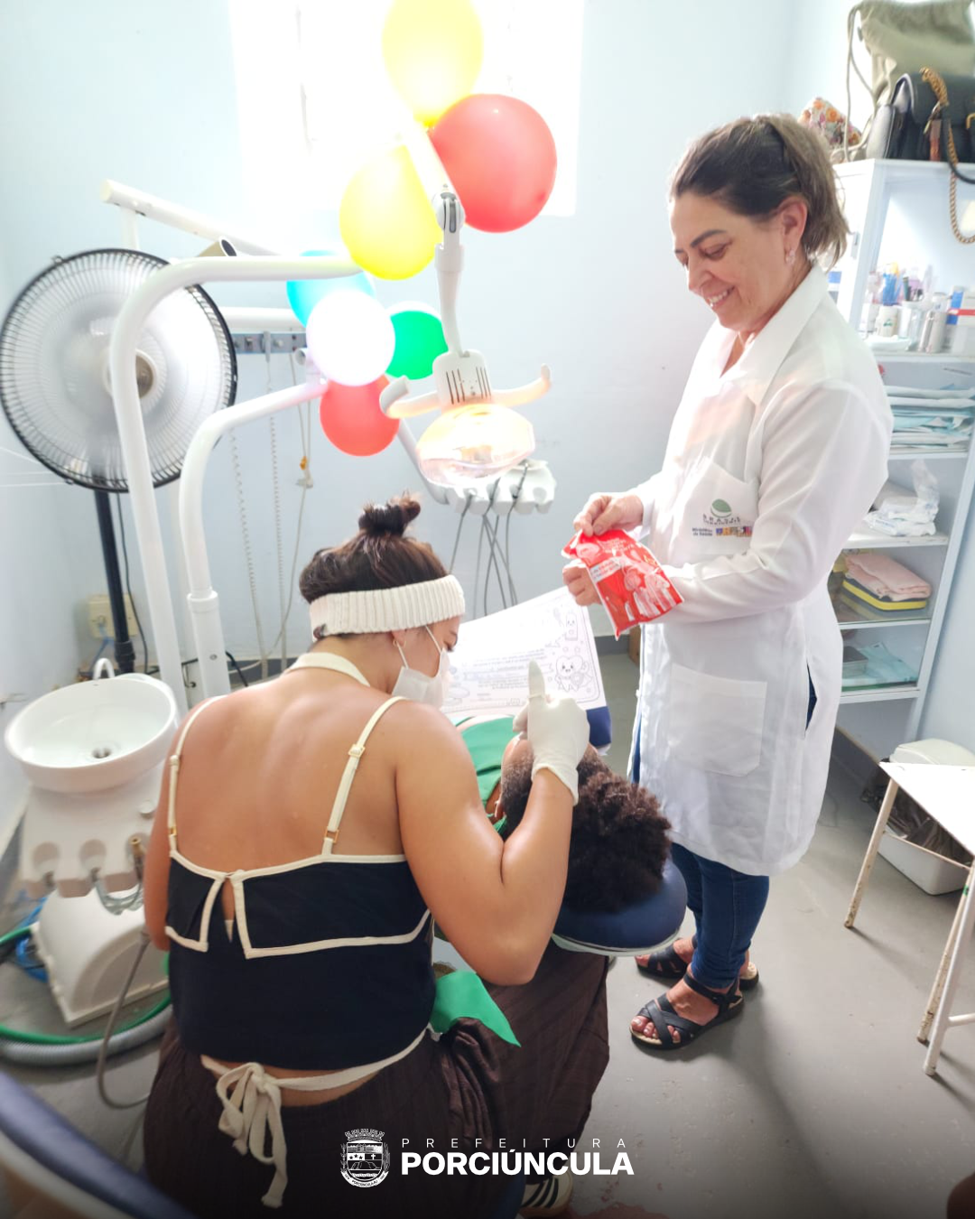 Atendimento odontológico gratuito é retomado em Caeté, em Porciúncula