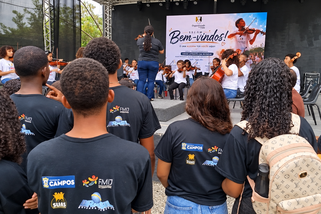 Semana da Criança leva alunos da FMIJ à música e ao esporte em Campos dos Goytacazes