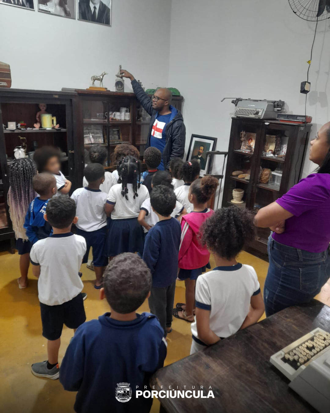 Centro de Memória de Porciúncula recebe cerca de 100 pessoas na Primavera dos Museus