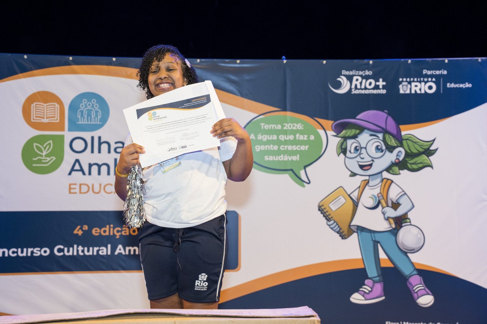 Concurso premia redações sobre preservação da água de alunos de 49 escolas do Rio