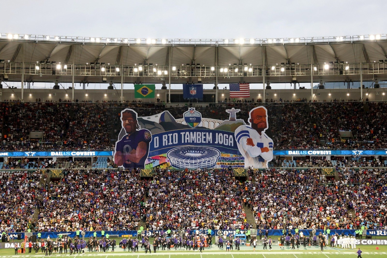 Jogo da NFL no Rio teve impacto econômico estimado em R$ 462,7 milhões